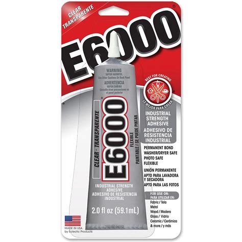 Is E6000 silicone?