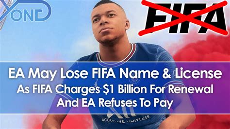 Is EA losing FIFA license?