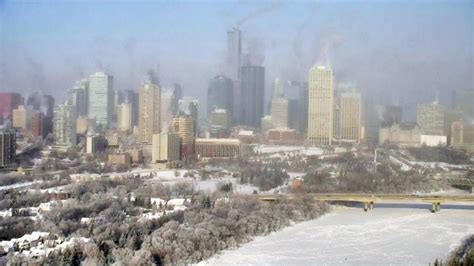 Is Edmonton or Toronto more colder?