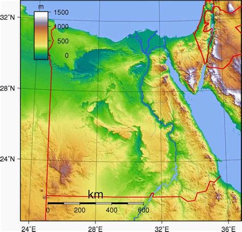 Is Egypt a dry country?