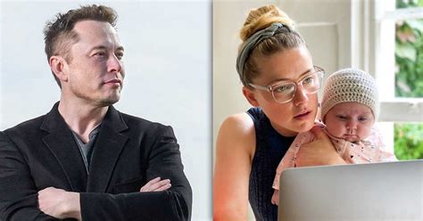 Is Elon Musk the father of Amber Heard's baby?