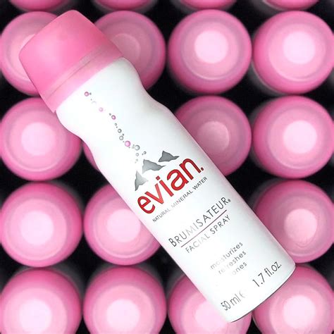 Is Evian facial spray just water?