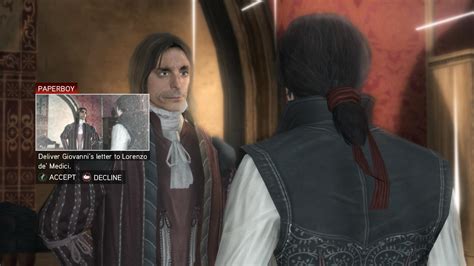 Is Ezio's father an assassin?