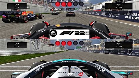 Is F1 22 split-screen?