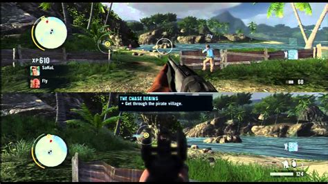 Is Far Cry 3 2 player split-screen?