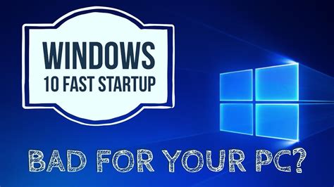 Is Fast Boot bad for PC?