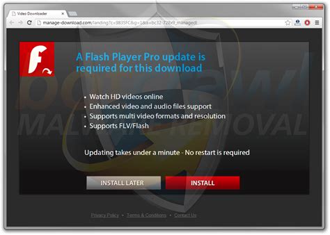 Is Flash Player malware?
