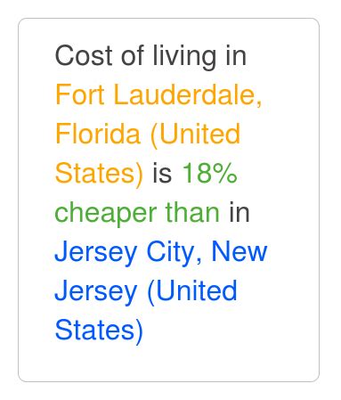 Is Florida cheaper than New Jersey?