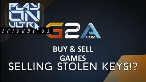 Is G2A stolen keys?