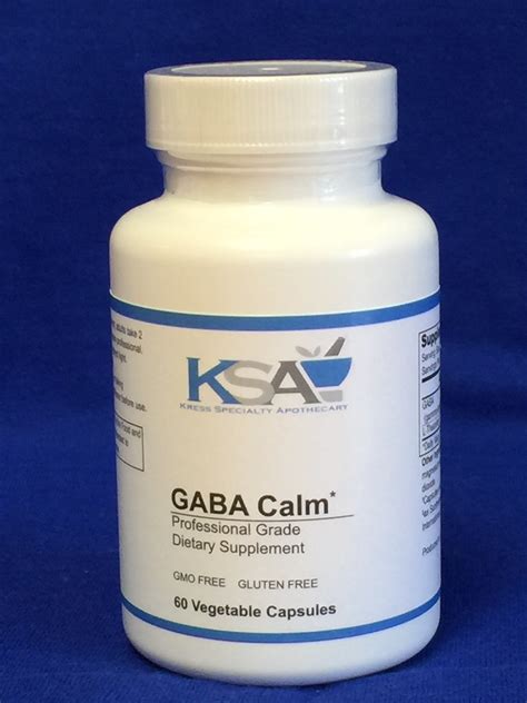 Is GABA calm for anxiety?