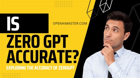 Is GPT zero accurate?