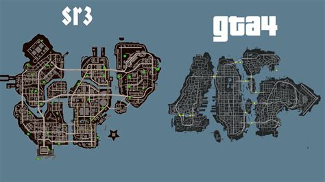 Is GTA 3 and 4 the same city?