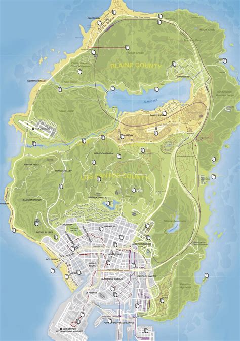 Is GTA map realistic?