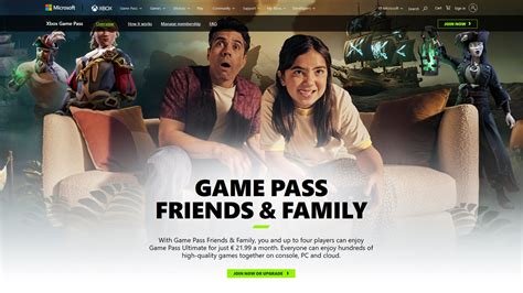 Is Game Pass friends and family available in the UK?
