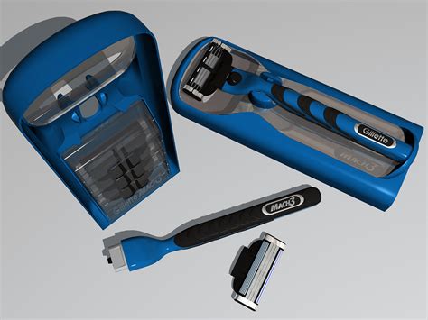 Is Gillette Mach 3 allowed in cabin baggage?