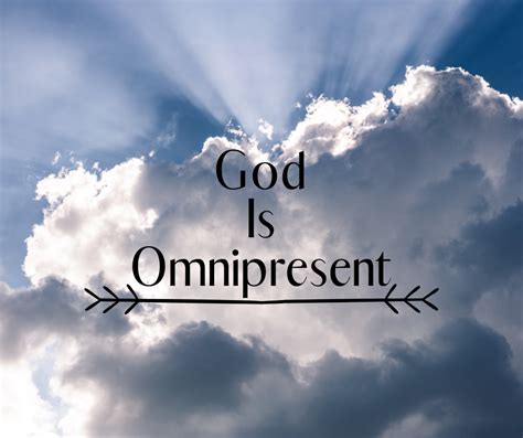 Is God is omnipresent?
