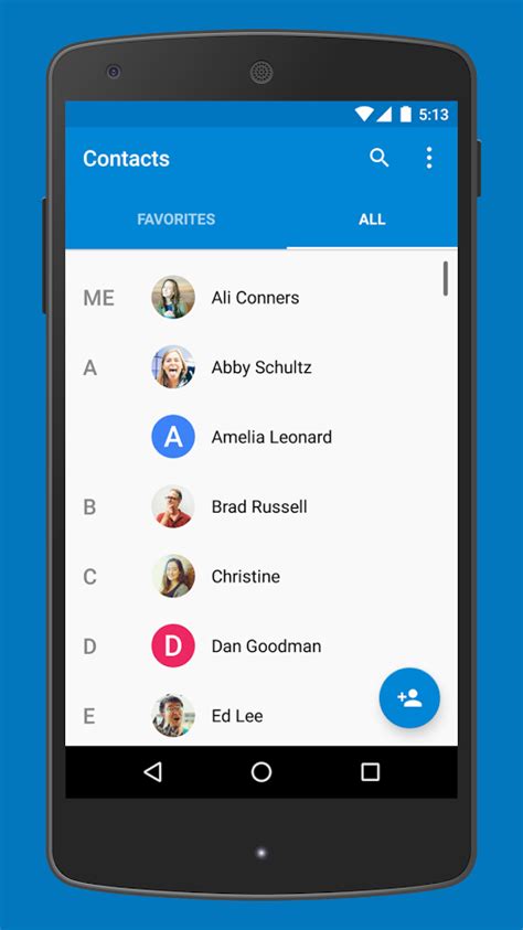 Is Google Contacts an app?