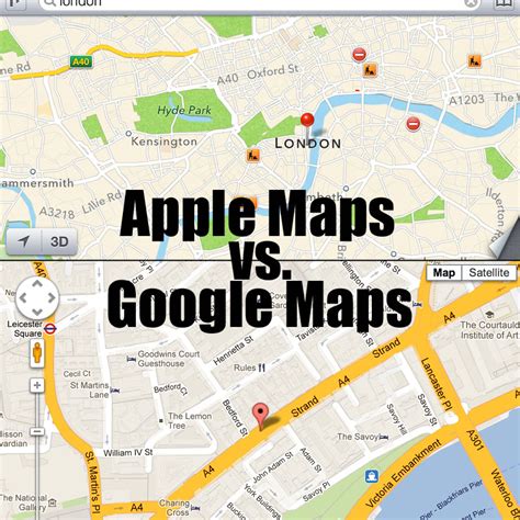 Is Google Maps more accurate than Apple Maps?
