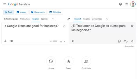 Is Google Translate good for a website?