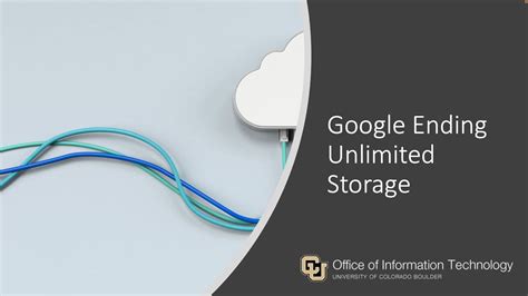 Is Google ending unlimited storage?