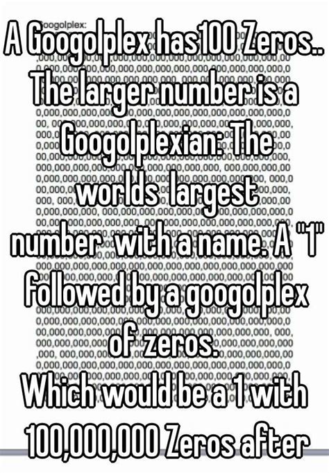 Is Googolplexian an actual number?