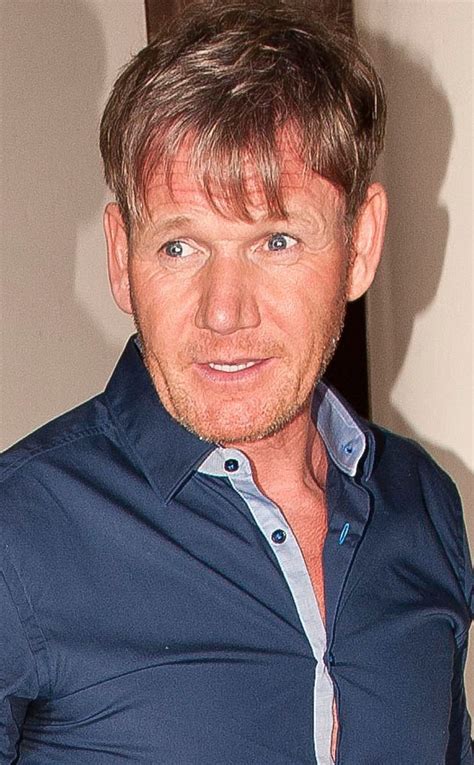 Is Gordon Ramsay's hair blue?