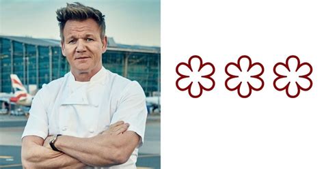 Is Gordon a 3 Michelin star chef?