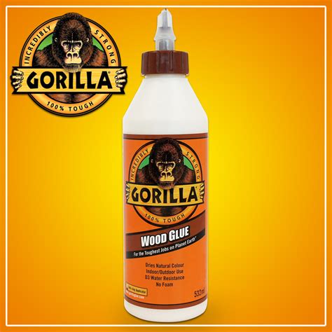 Is Gorilla Glue as strong as wood glue?