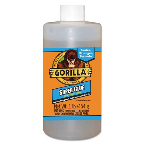 Is Gorilla Glue clear CA glue?