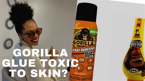 Is Gorilla Glue harmful to skin?
