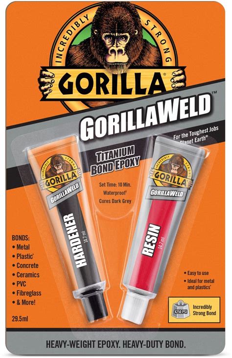 Is Gorilla Glue strong enough for metal?