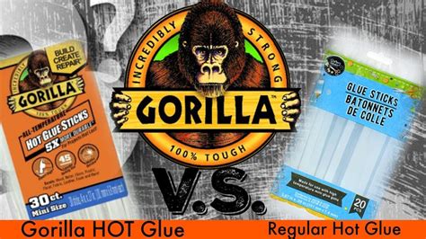 Is Gorilla Hot Glue better than regular hot glue?