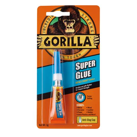 Is Gorilla Super Glue waterproof?
