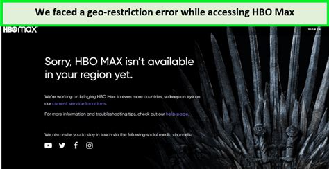 Is HBO Max not available in Europe?