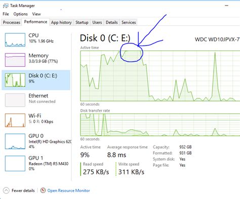 Is HDD running at 100% bad?