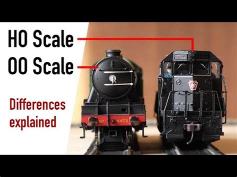 Is HO and OO scale the same?