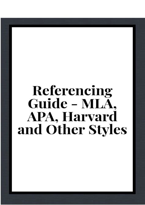 Is Harvard referencing APA or MLA?