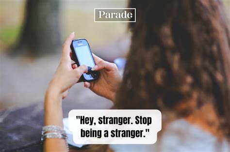 Is Hey Stranger a flirty text?