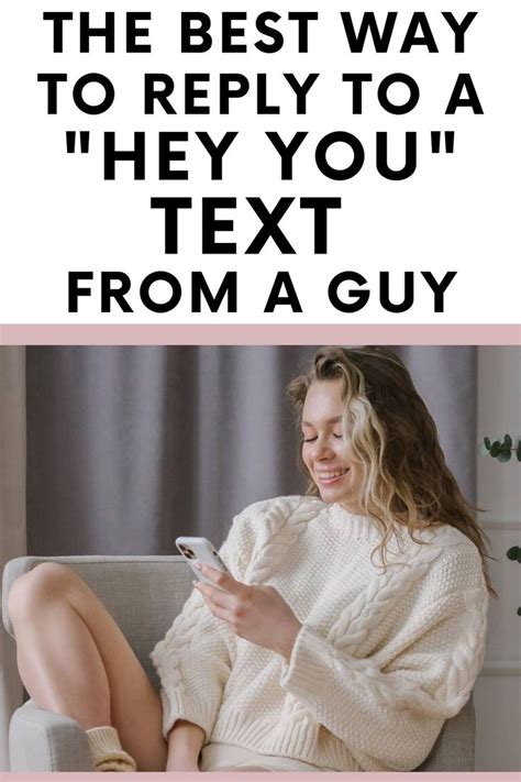 Is Hey you a flirty text?