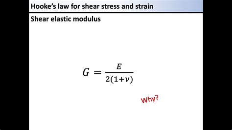 Is Hooke's Law valid for shear stress?