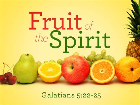 Is Hope a fruit of the Spirit?