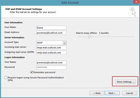 Is Hotmail an IMAP or Exchange?