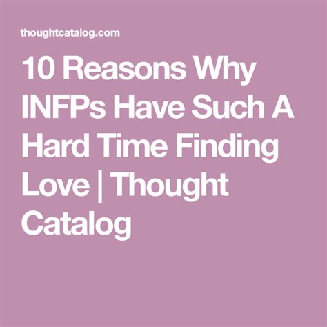 Is INFP hard to love?