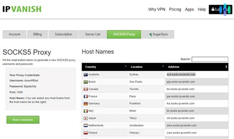 Is IPVanish a proxy server?