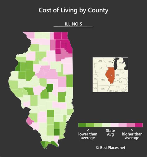 Is Illinois cheap or expensive?