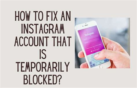 Is Instagram block temporary?