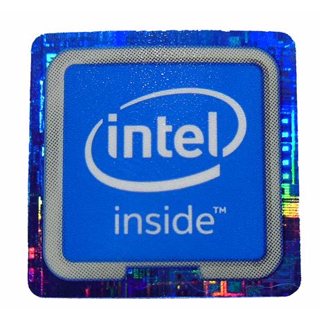 Is Intel inside a sticker?