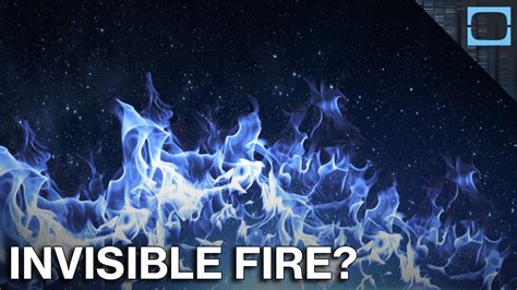 Is Invisible blue fire real?