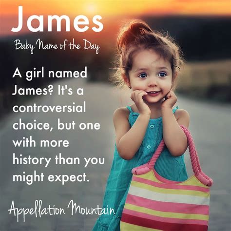 Is James a girl's name?