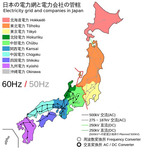 Is Japan 50 or 60 Hz?